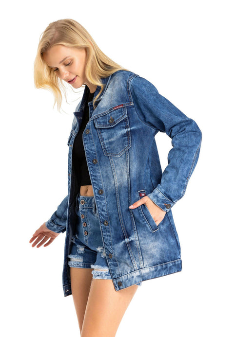 WJ211 Oversize Women's Denim Jacket