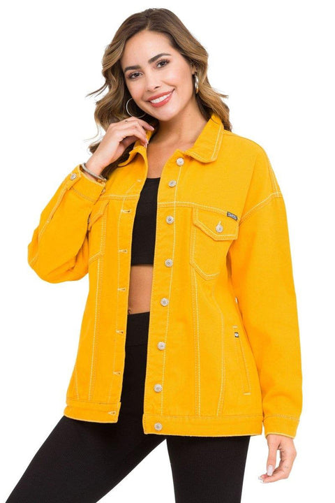 WJ211 Oversize Women's Denim Jacket
