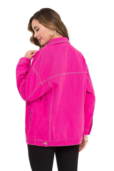 WJ211 Oversize Women's Denim Jacket