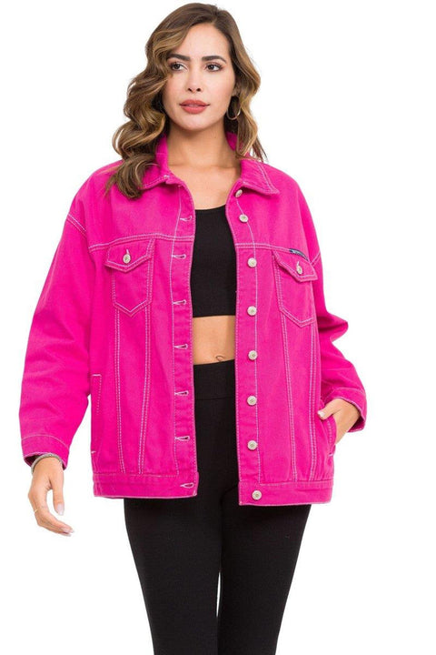 WJ211 Oversize Women's Denim Jacket