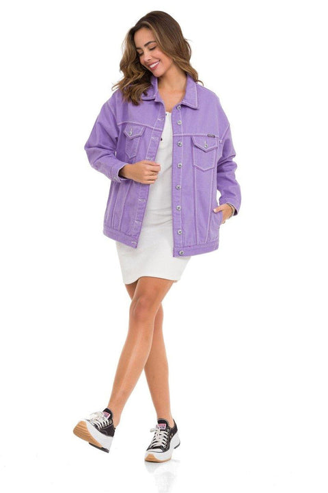 WJ211 Oversize Women's Denim Jacket