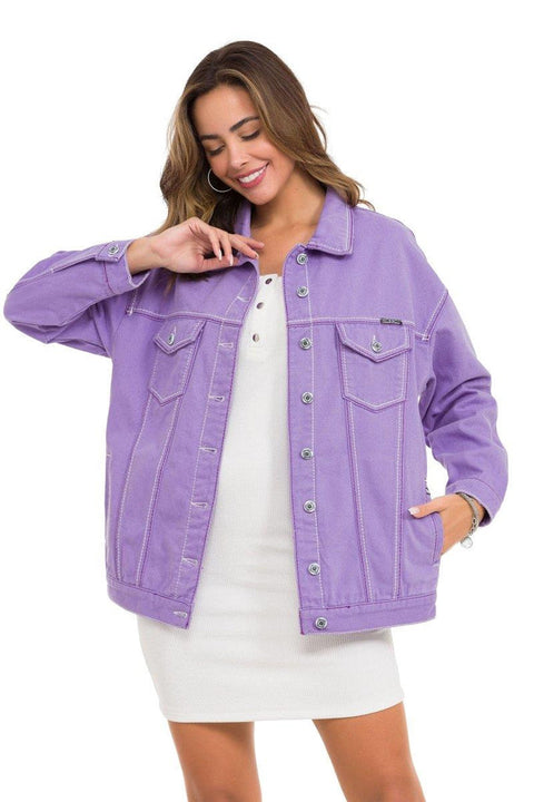 WJ211 Oversize Women's Denim Jacket