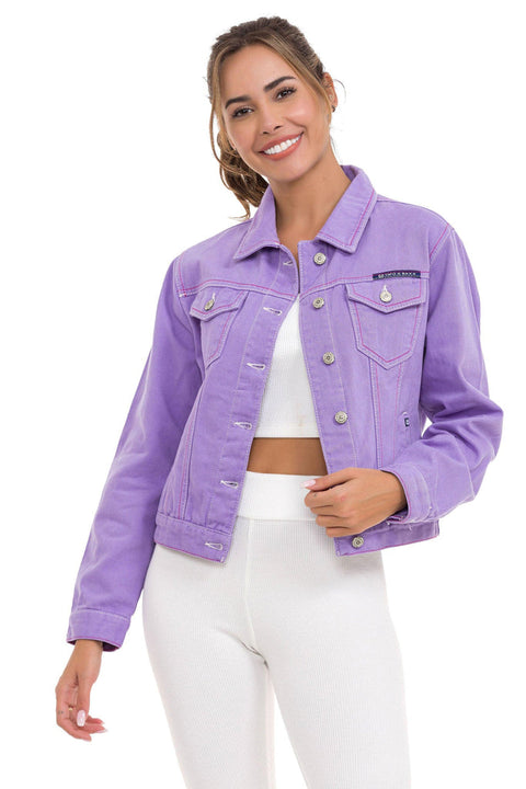 WJ212 Basic Short Women's Jeans Jacket