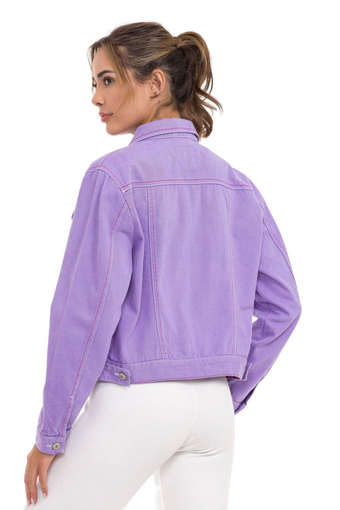 WJ212 Basic Short Women's Jeans Jacket