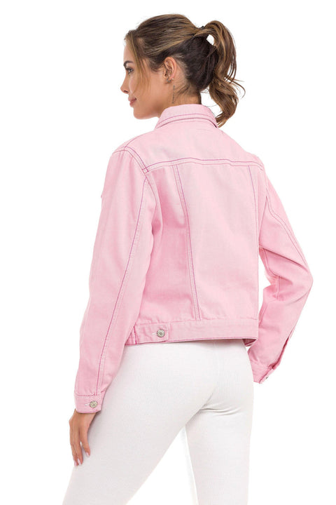WJ212 Basic Short Women's Jeans Jacket