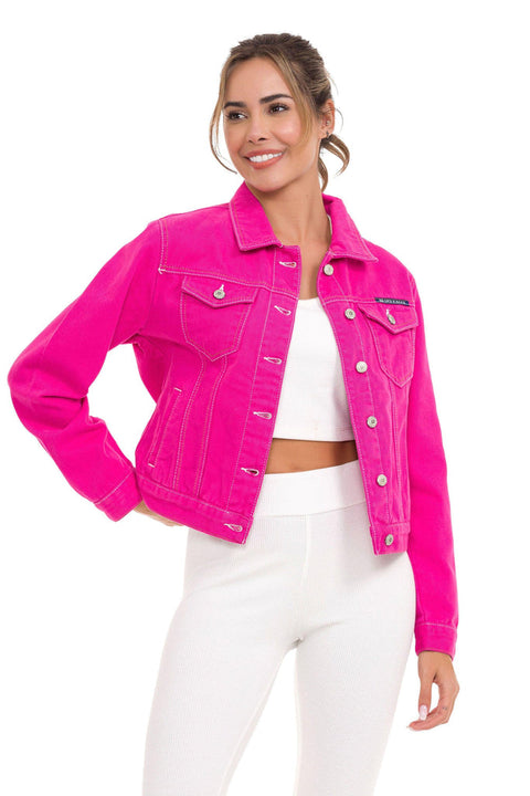 WJ212 Basic Short Women's Jeans Jacket