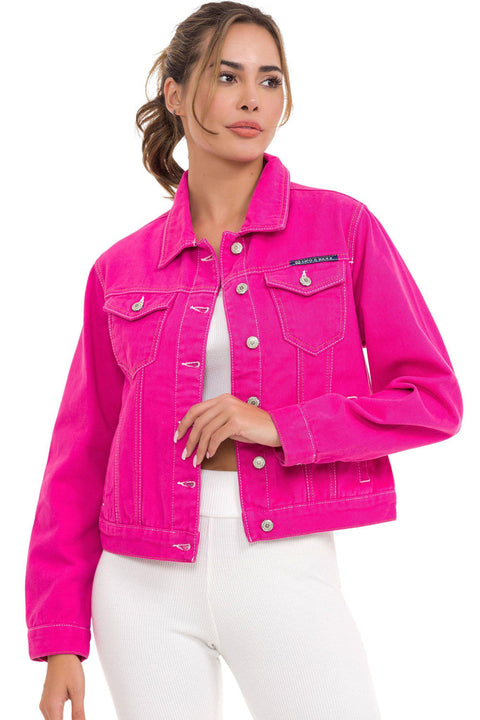 WJ212 Basic Short Women's Jeans Jacket