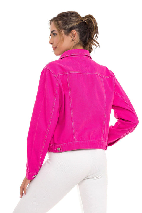 WJ212 Basic Short Women's Jeans Jacket