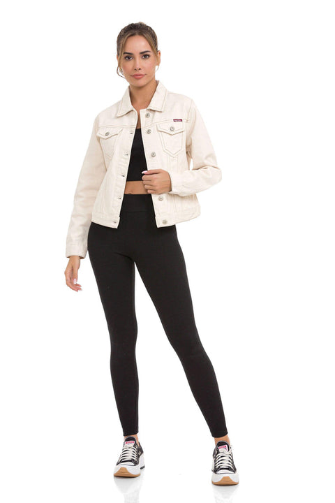 WJ212 Basic Short Women's Jeans Jacket