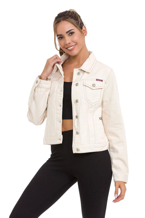 WJ212 Basic Short Women's Jeans Jacket