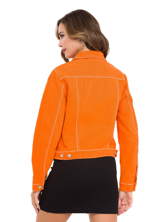WJ212 Basic Short Women's Jeans Jacket