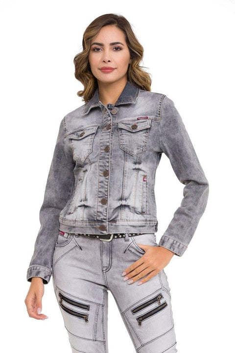 WJ212 Basic Short Women's Jeans Jacket