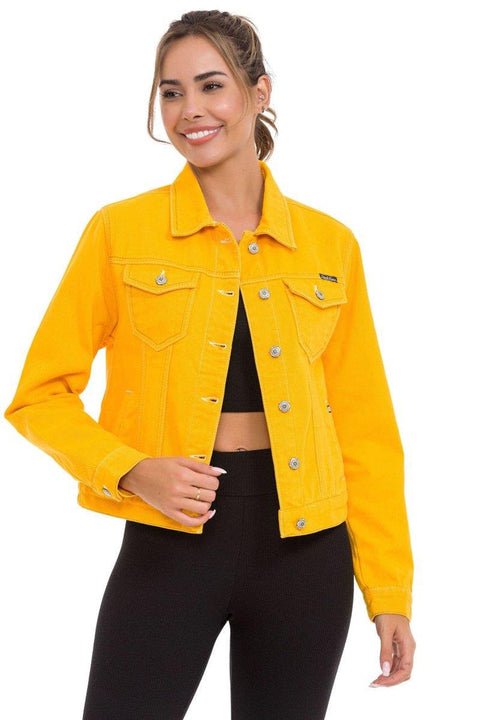 WJ212 Basic Short Women's Jeans Jacket