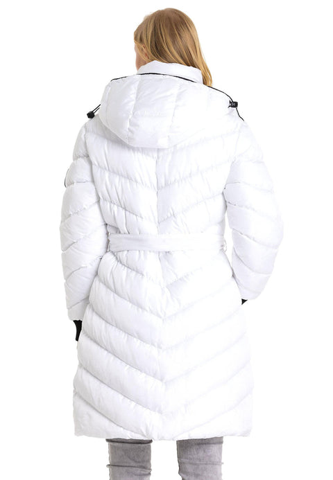 WM135 Women's Coat with Removable Hood