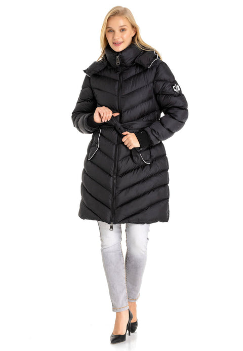 WM135 Women's Coat with Removable Hood