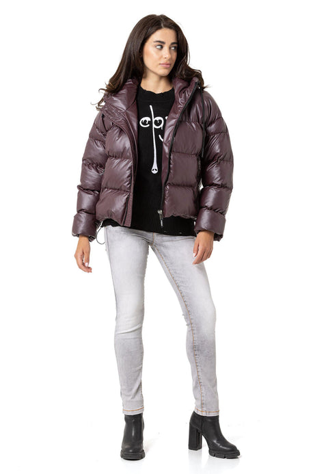 WM139 Women's Hooded Puffer Coat