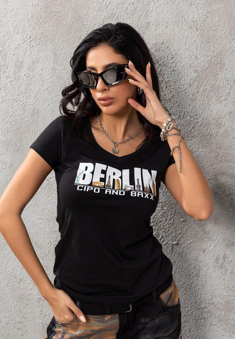 WT259 Berlin Printed Women's T-Shirt