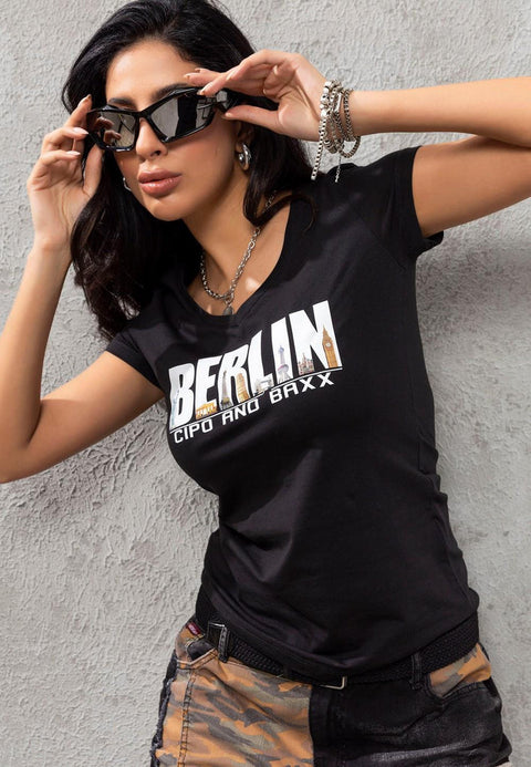 WT259 Berlin Printed Women's T-Shirt