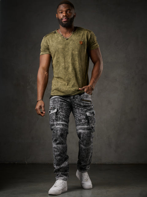 CD780 Biker Style Men's Cargo Pants
