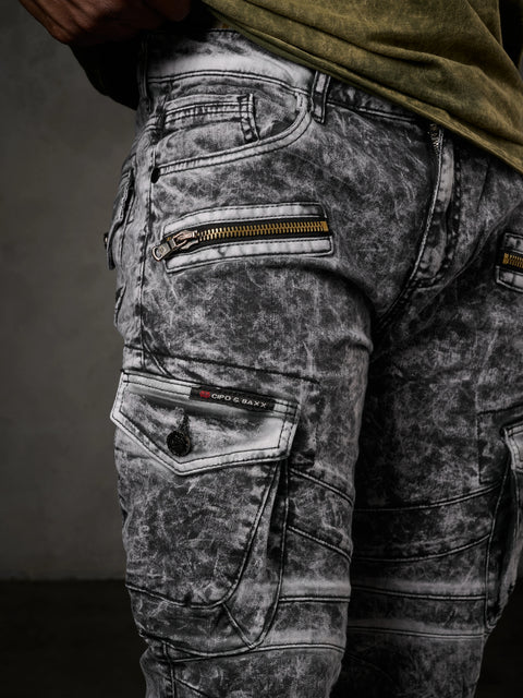 CD780 Biker Style Men's Cargo Pants