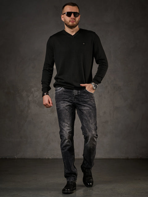 CP242 V-Neck Men's Sweater