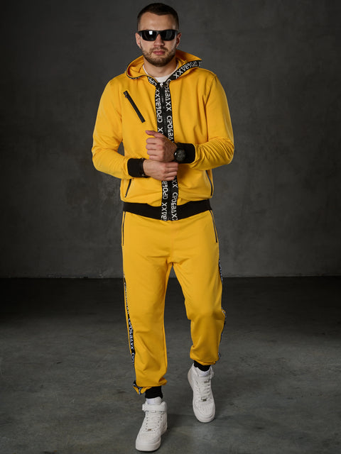 CLR131 Striped Men's Tracksuit Set