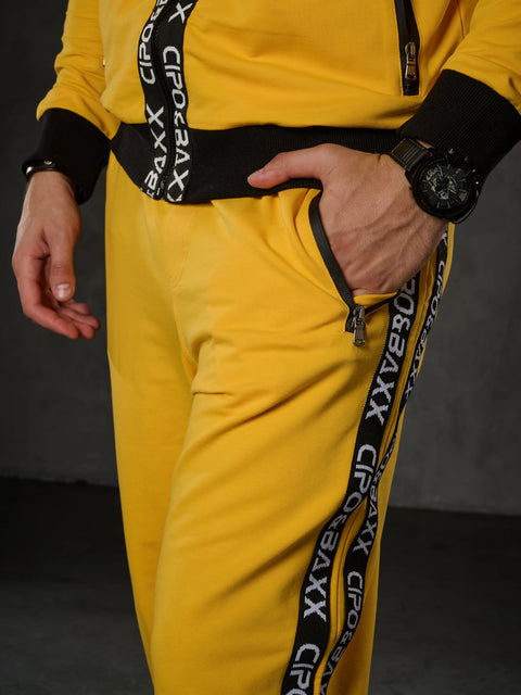 CLR131 Striped Men's Tracksuit Set