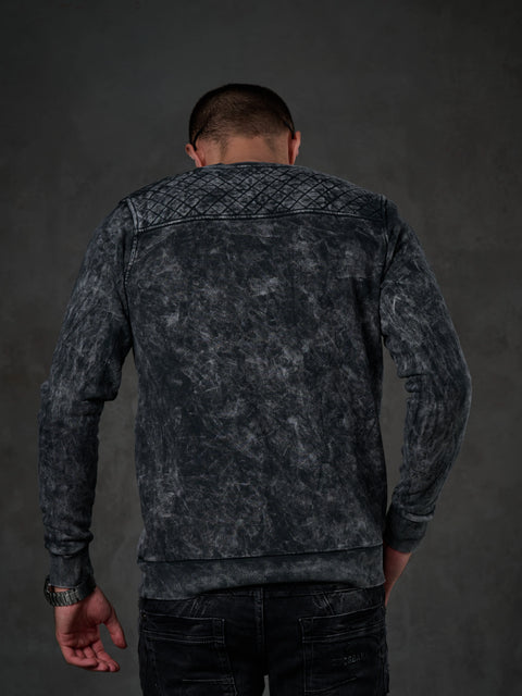 CL266 Embroidered Long Sleeve Men's Sweatshirt