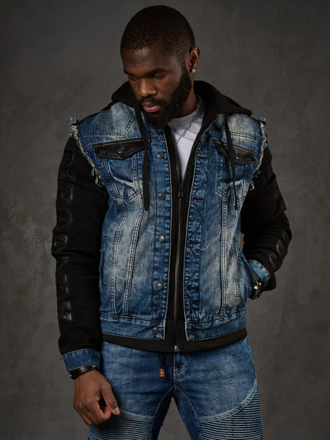 CJ154 Blue Men's Jacket