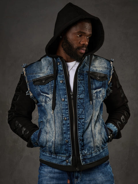 CJ154 Blue Men's Jacket