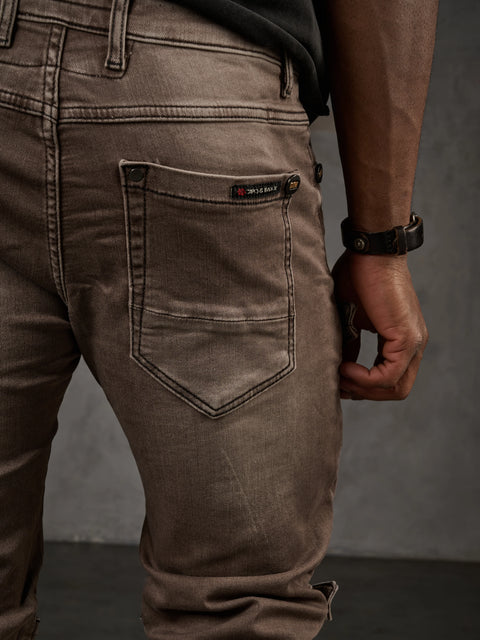 CD555 Slim Cut Basic Men's Jean Trousers
