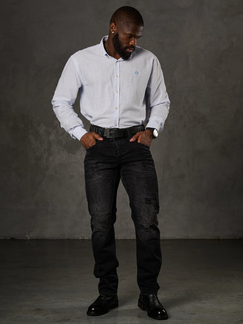 CH194 Striped Linen Shirt