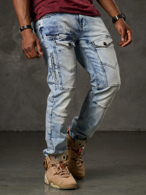 CD810 Modern Fit Men's Trousers with Pockets