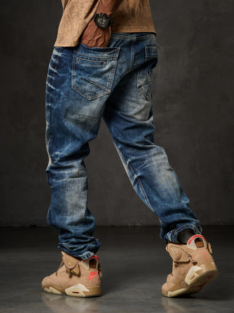 CD328 Washed Regular Fit Men's Jeans