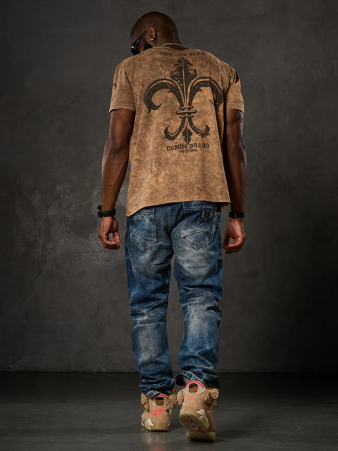 CD328 Washed Regular Fit Men's Jeans