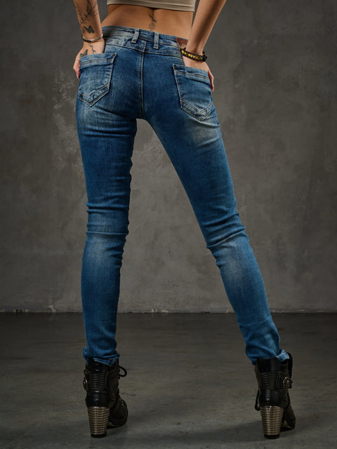 WD168 Women Comfortable Jeans With Great Age