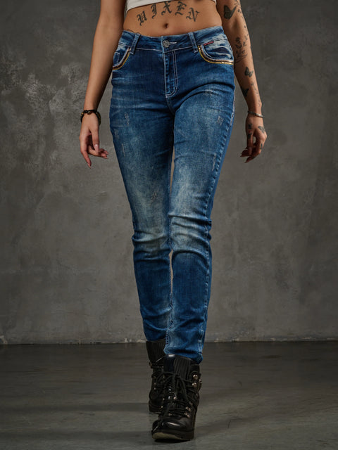 WD402 WOMEN JEANS