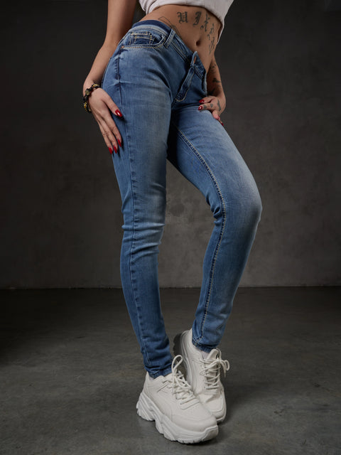 WD344 Women's Slim Fit Basic Jean