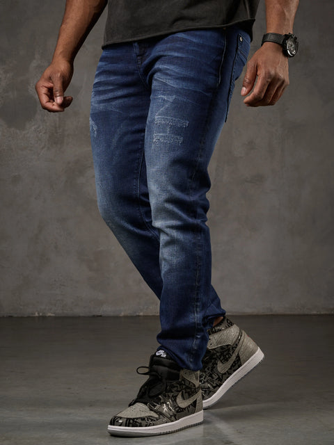 CD806 Basic Men's Jean Trousers