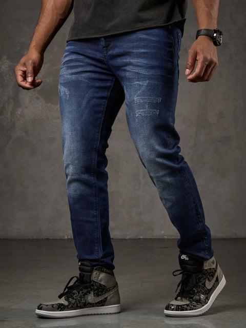 CD806 Basic Men's Jean Trousers