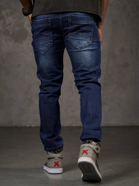 CD806 Basic Men's Jean Trousers
