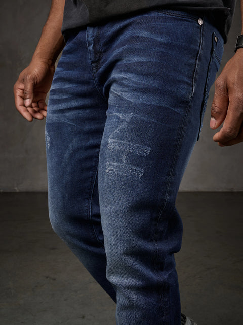 CD806 Basic Men's Jean Trousers