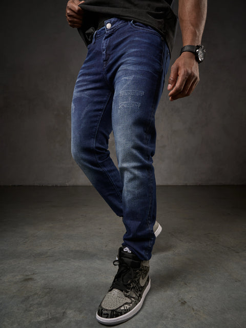 CD806 Basic Men's Jean Trousers