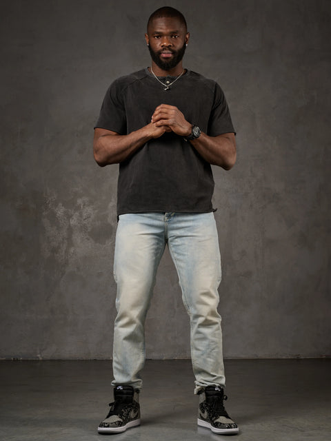 CD319X Ice Blue Skinny Leg Men's Denim Trousers
