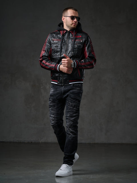 CJ284 Men's Hooded Jacket