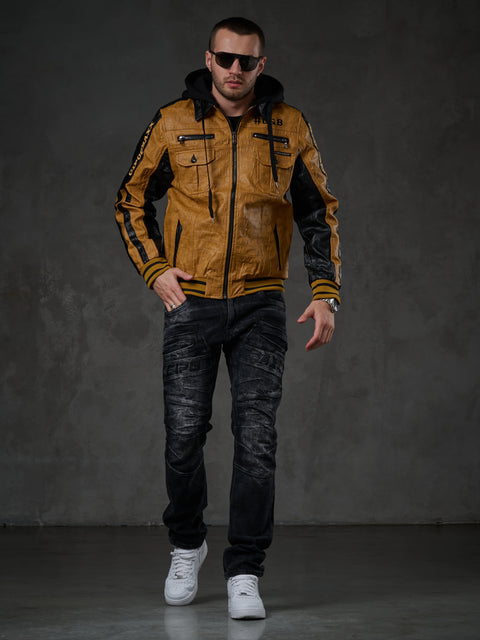 CJ284 Men's Hooded Jacket