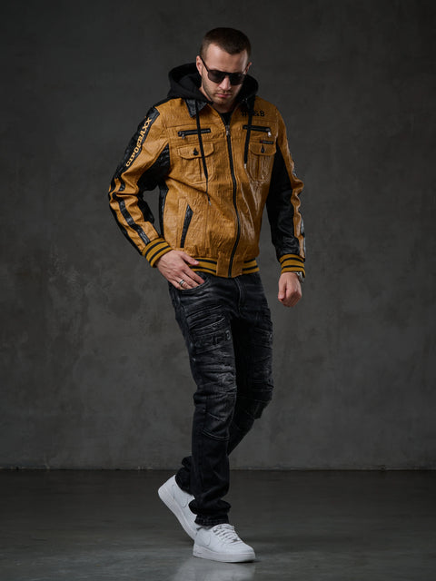 CJ284 Men's Hooded Jacket