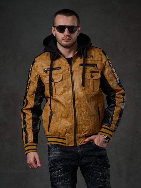 CJ284 Men's Hooded Jacket