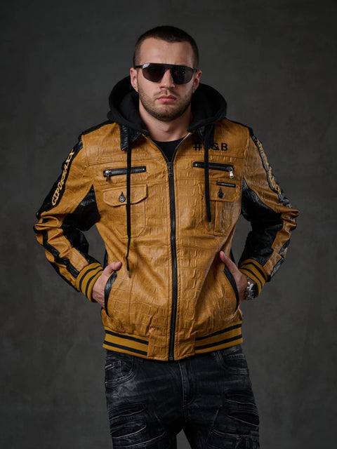 CJ284 Men's Hooded Jacket
