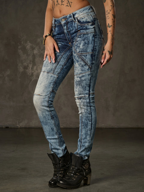 WD539 WOMEN'S JEANS